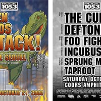 The Cult + Deftones + Foo Fighters + Incubus + Sprung Monkey + Taproot