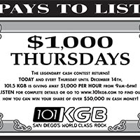 101 KGB FM