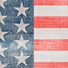 Vintage Denim Fourth Of July Flag Remix fabric